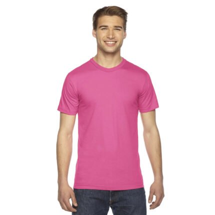 American Apparel Short Sleeve Fine Cotton Jersey Tee – Dark/Color