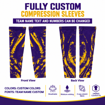 Custom Sublimated Compression Sleeves