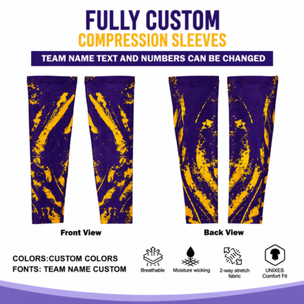Custom Sublimated Compression Sleeves
