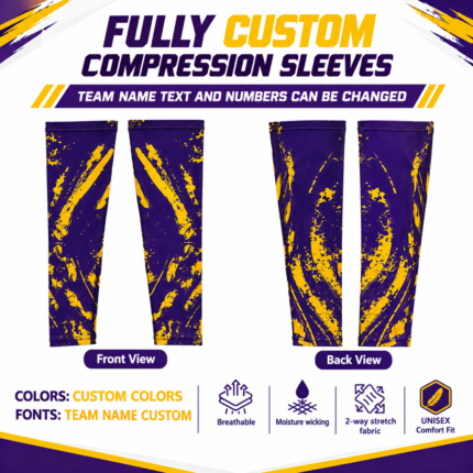 Custom Sublimated Compression Sleeves