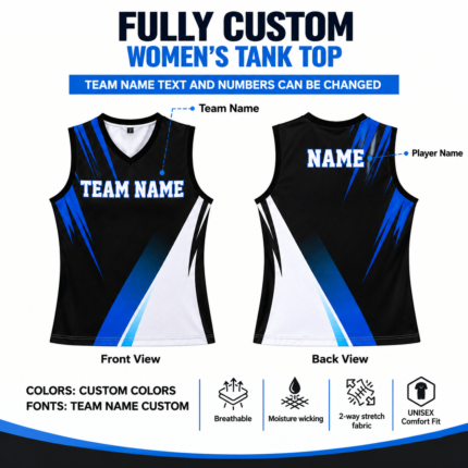Custom Sublimated Women’s Tank Top