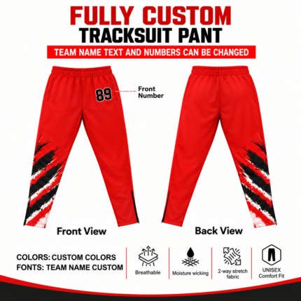 Custom Sublimated Track Pants